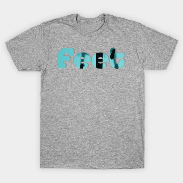 Feet T-Shirt by afternoontees